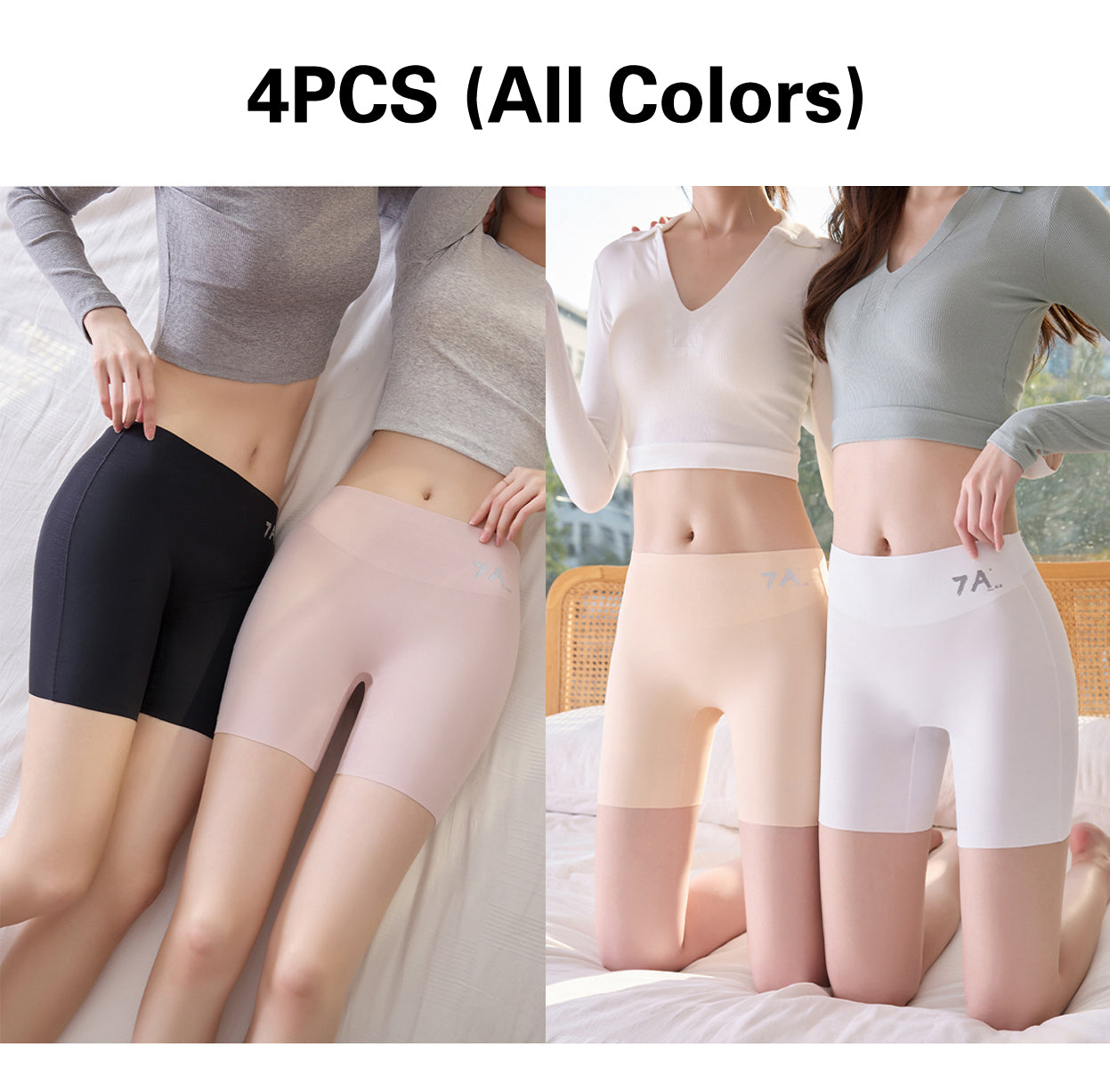 【Buy 1 get 1 free】🌸Mega Sale💐High-Waisted Ice Silk Tummy Control and Butt Lift Underwear