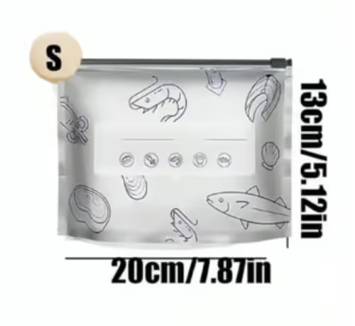 💥Reusable Aluminum Foil Freshness Seal Bags – Your Kitchen’s New Best Friend! 🍴✨