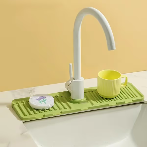 🔥Buy one get one free🔥Silicone Sink Faucet Draining Mat