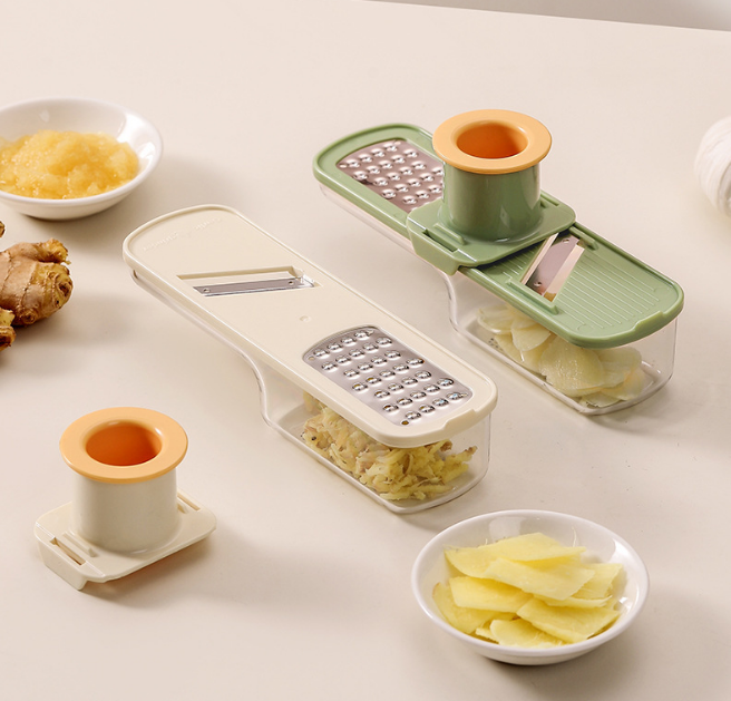 🔥Limited-time offer🔥Multifunctional Garlic Grinder & Mandoline Slicer