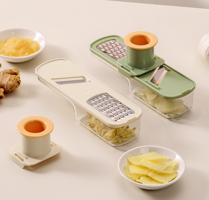 🔥Limited-time offer🔥Multifunctional Garlic Grinder & Mandoline Slicer