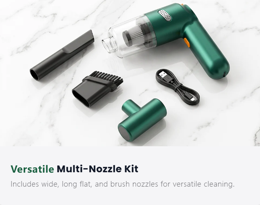⏳Limited-time 50% off⏰Cordless car vacuum – 10000Pa suction, lightweight, long battery life!🚗💨