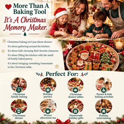 ⏰Only $9.99 Last Day Promotion!✨ 🎄16-Design Christmas Mini Pie MoldCollection🥧