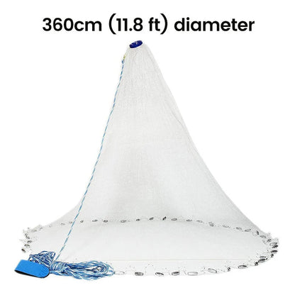 📢📢50% OFF !! Free Shipping⏰ Easy-Throw Cast Net – Heavy-Duty Mesh, Rapid Sinking, Versatile 🌊