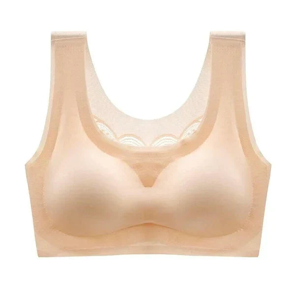 Ultra thin Seamless Back Push up Comfortable Bra