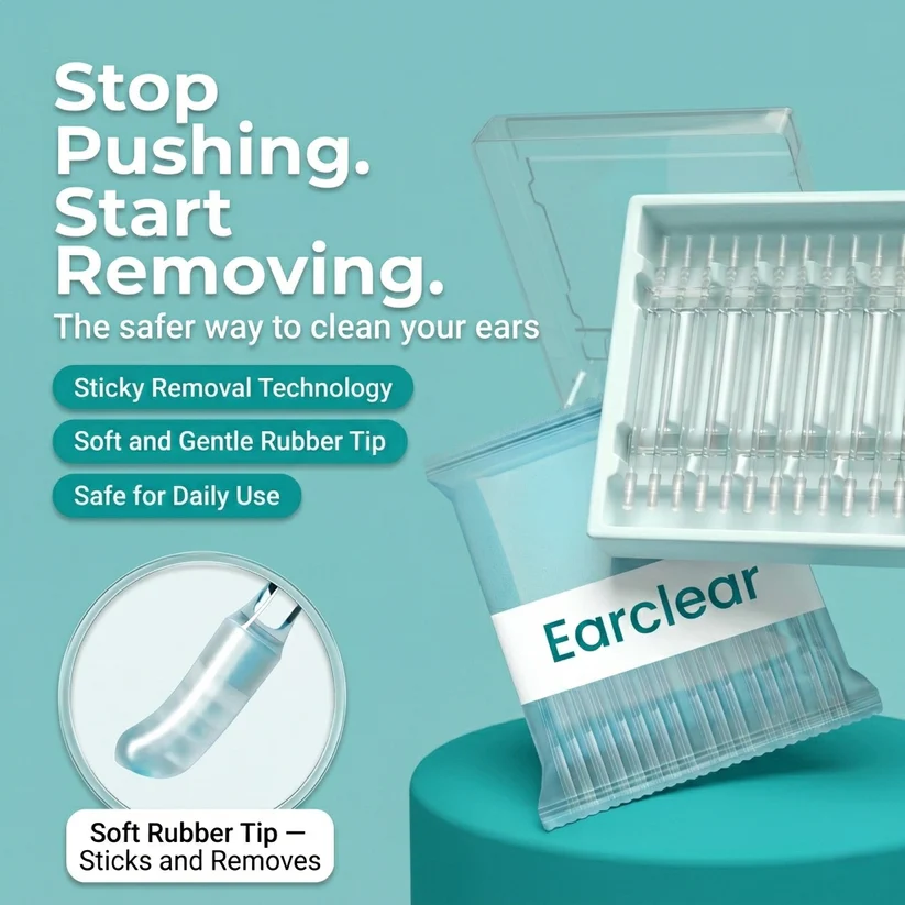 Gel Ear Cleaning Sticks