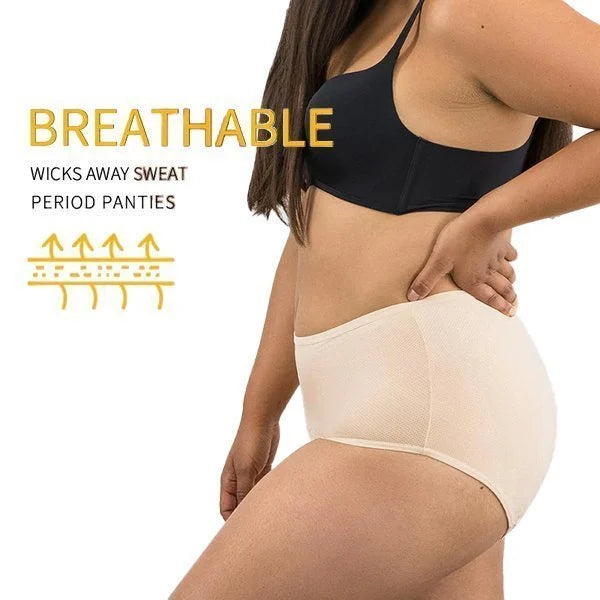 ⏳Limited-time offer - Buy one get two free!! 🔥2026's best-selling🏆 High-waisted leak-proof underwear ✨ Super elastic, invisible protection 🍃