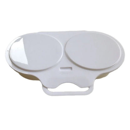 🥚 Perfect Poached Eggs in 2 Mins – No Oil, No Explosion. Microwave Egg Cooker with Splash-Proof Lid.