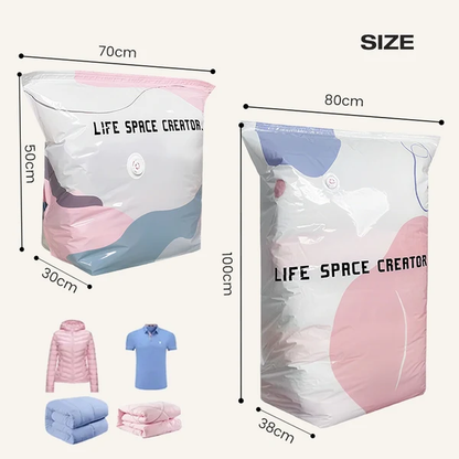 📦 Large-capacity vacuum storage compression bags – no pump needed! 💨✨