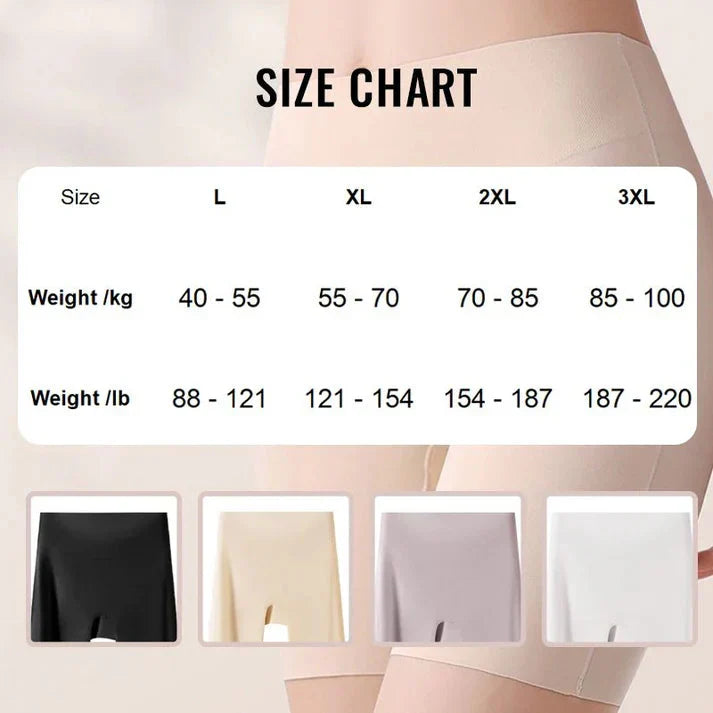 🔥Buy 1 get 1 free 🔥 Women High-waist Ice Silk Underwear with Tummy-control Hip-lifting