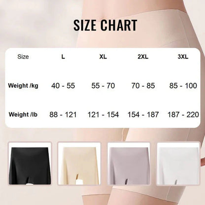 🔥Buy 1 get 1 free 🔥 Women High-waist Ice Silk Underwear with Tummy-control Hip-lifting