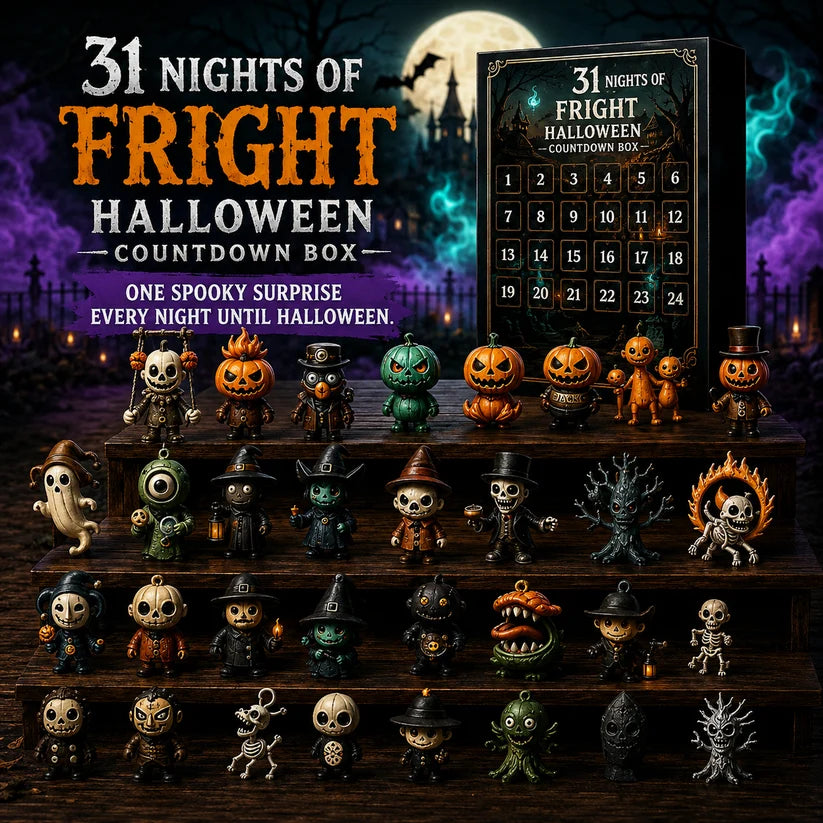 🎃 31 Nights of Fright Halloween Countdown Box