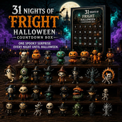 🎃 31 Nights of Fright Halloween Countdown Box
