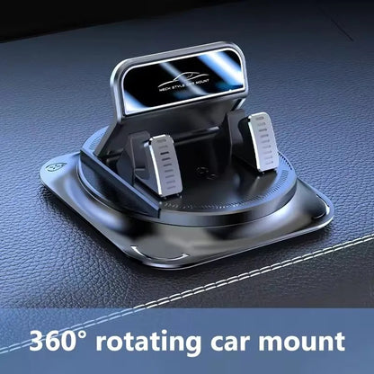 360° Rotatable Car Phone Holder — Dashboard Mount for Navigation