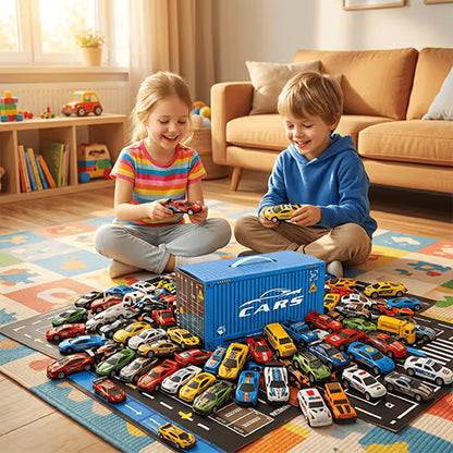 48-Piece Alloy Racing Fleet