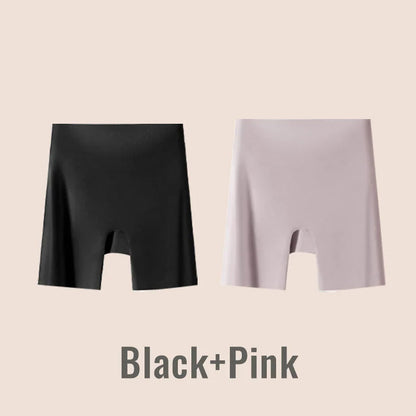 【⏰BUY 1 GET 1 FREE】High-waisted ice silk abdominal control and hip lifting underwear