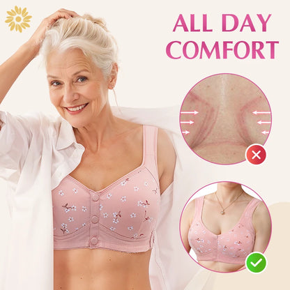 Daisy Bra - LAST DAY 70% OFF - Comfortable & Convenient Front Button Bra