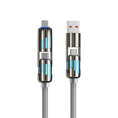 🔥Last Day 49% OFF🔥 -📲4-in-1 USB Charging Cable mFish fast charging MAX 240W⚡