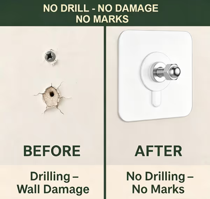 Heavy Duty Adhesive Wall Hooks