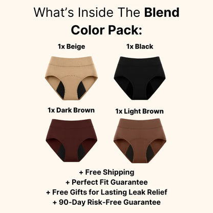 💖Buy 1 Get 3 Free 2026 HOT SALE🔥 LBMLBM™ 100% Leak-Proof Underwear 4-pack