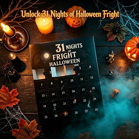🎃 31 Nights of Fright Halloween Countdown Box