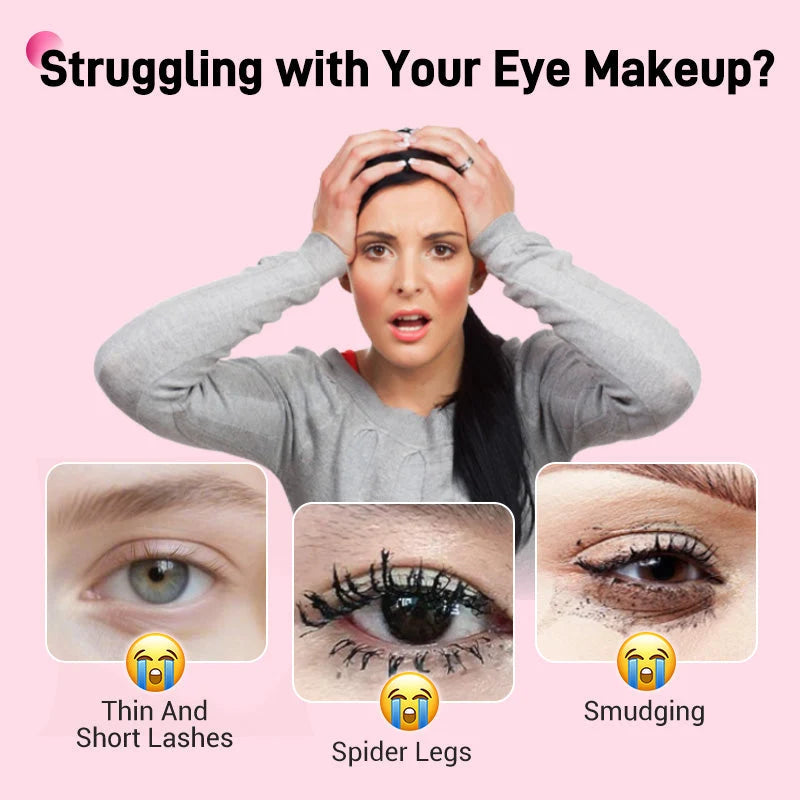 💕50% OFF 💕Double-Ended Waterproof Lengthening & Curling Mascara