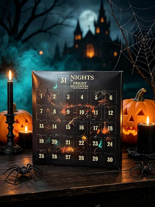 🎃 31 Nights of Fright Halloween Countdown Box