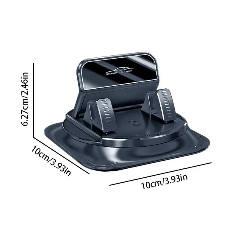 360° Rotatable Car Phone Holder — Dashboard Mount for Navigation