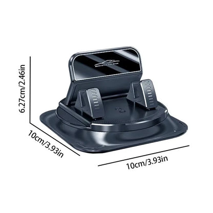 360° Rotatable Car Phone Holder — Dashboard Mount for Navigation