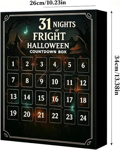 🎃 31 Nights of Fright Halloween Countdown Box