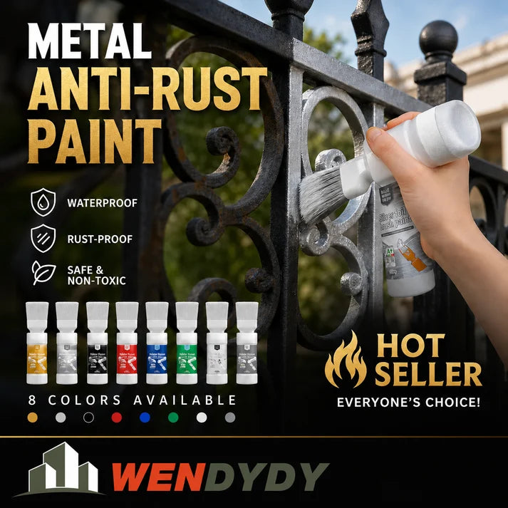 ✨New Arrival✨Water-Based Metallic Silver Paint with Built-in Brush（50% OFF）