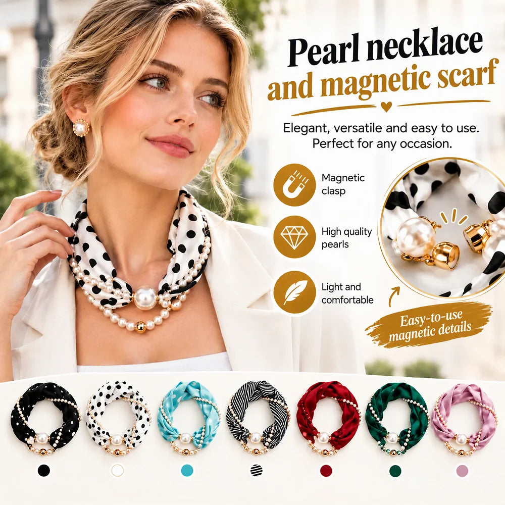 🏆Pamper Yourself🎁Pearl Scarf Necklace