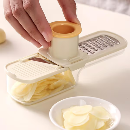 🔥Limited-time offer🔥Multifunctional Garlic Grinder & Mandoline Slicer