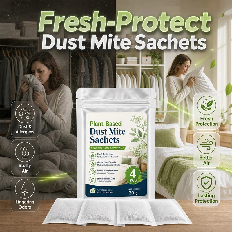 ⏳Limited-time 50% off⏰Plant-Based Mite Repellent Pouches