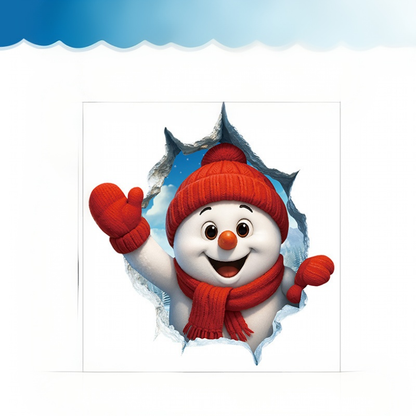 😍Santa Claus Wall Sticker