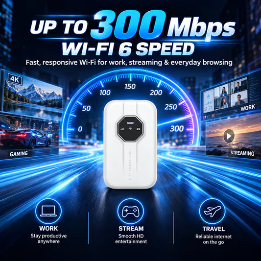 📶 [Global Coverage] Boundless Portable Wi-Fi