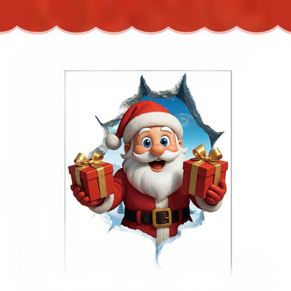 😍Santa Claus Wall Sticker