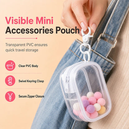 🏆 50% Off Limited-Time Offer 🎁 Portable Transparent Travel Organizer Bag