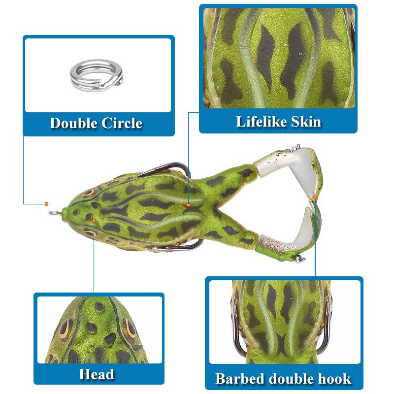 🎁New Year Big Sale-50% OFF🐠Double Propeller Frog Soft Bait