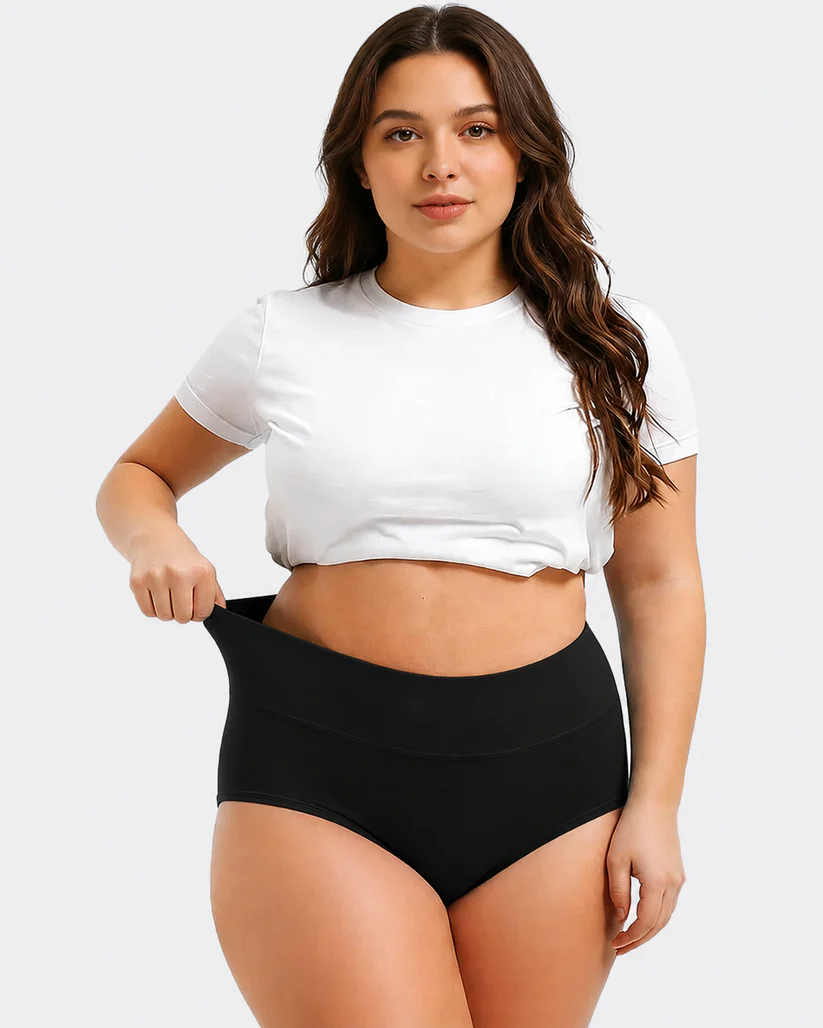 🌸Last day -✨Buy 3 Get 3 Free🌸Smooth Your Tummy Soft High Waist Cotton Comfort