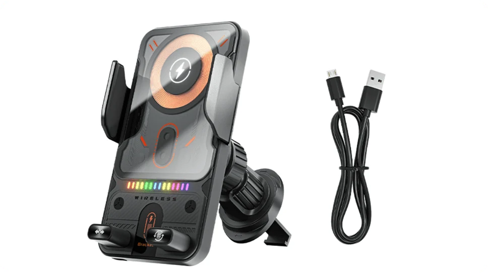 2-in-1 Smart Wireless Car Phone Mount