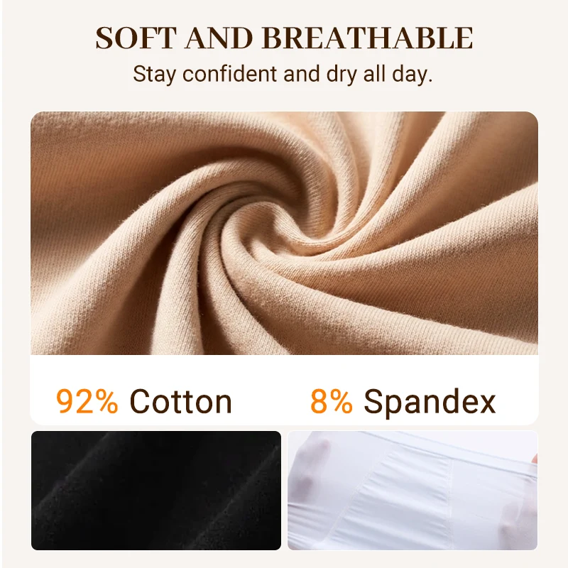 ⏳Time-Limited Special⏰High-Waisted Leak-Proof Underwear – Reliable Leak Protection, Comfortable High Waist✅