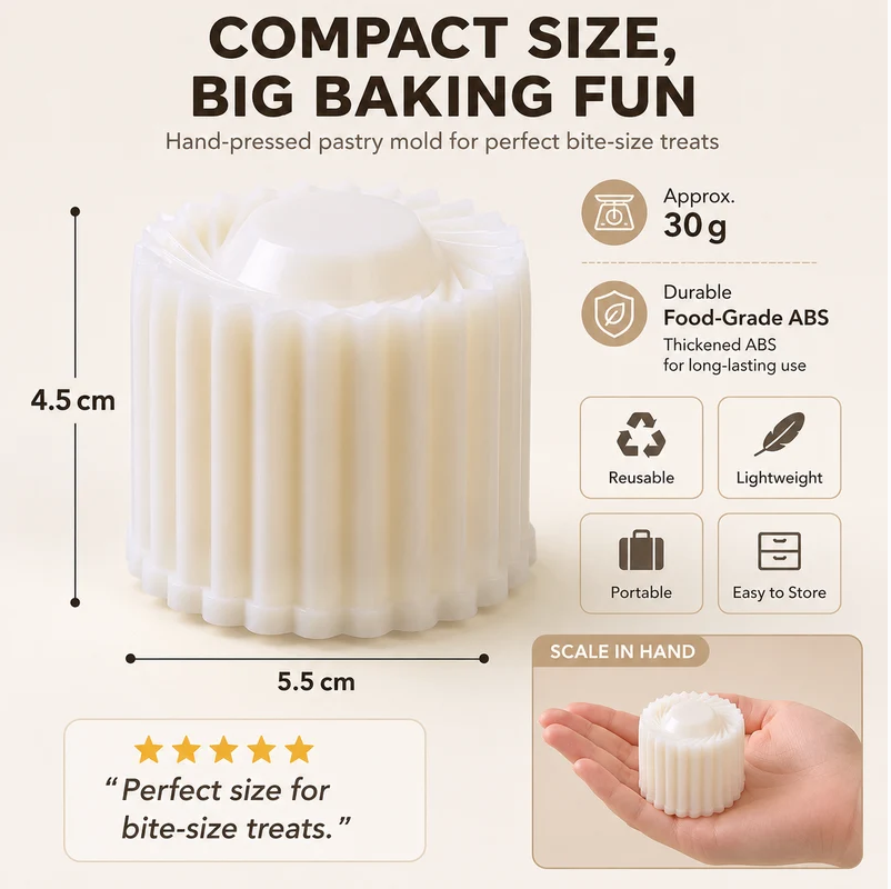 🥳2026 HOT SALE🥳🎂Creative Double-Ended Pastry Mold