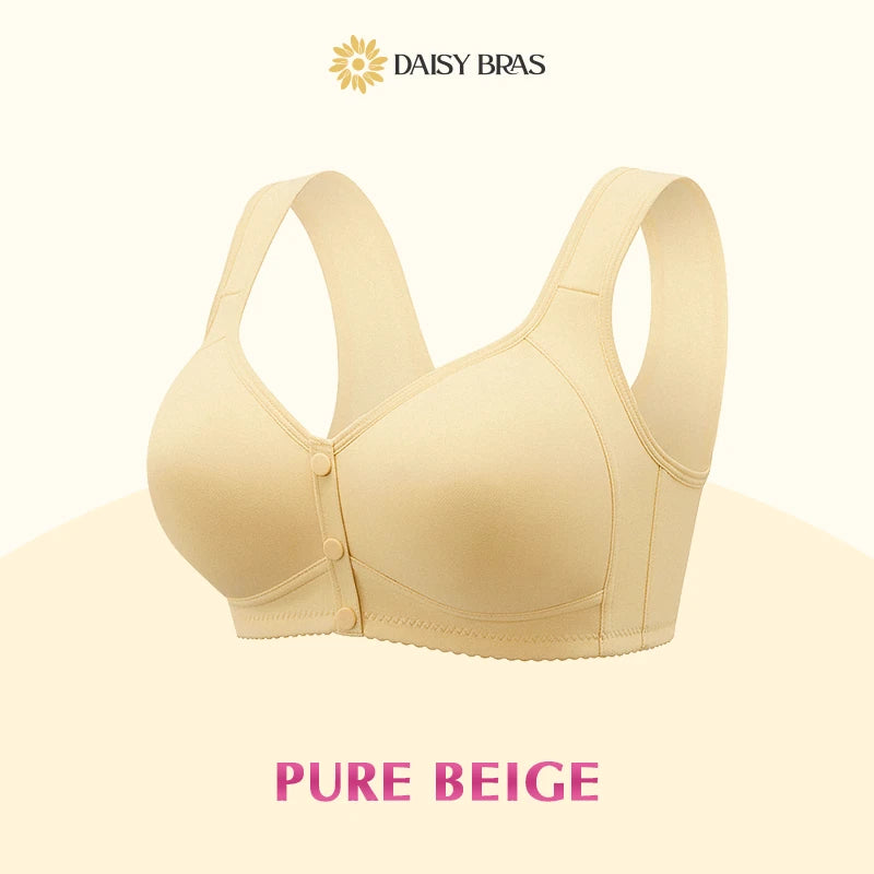 Daisy Bra - LAST DAY 70% OFF - Comfortable & Convenient Front Button Bra