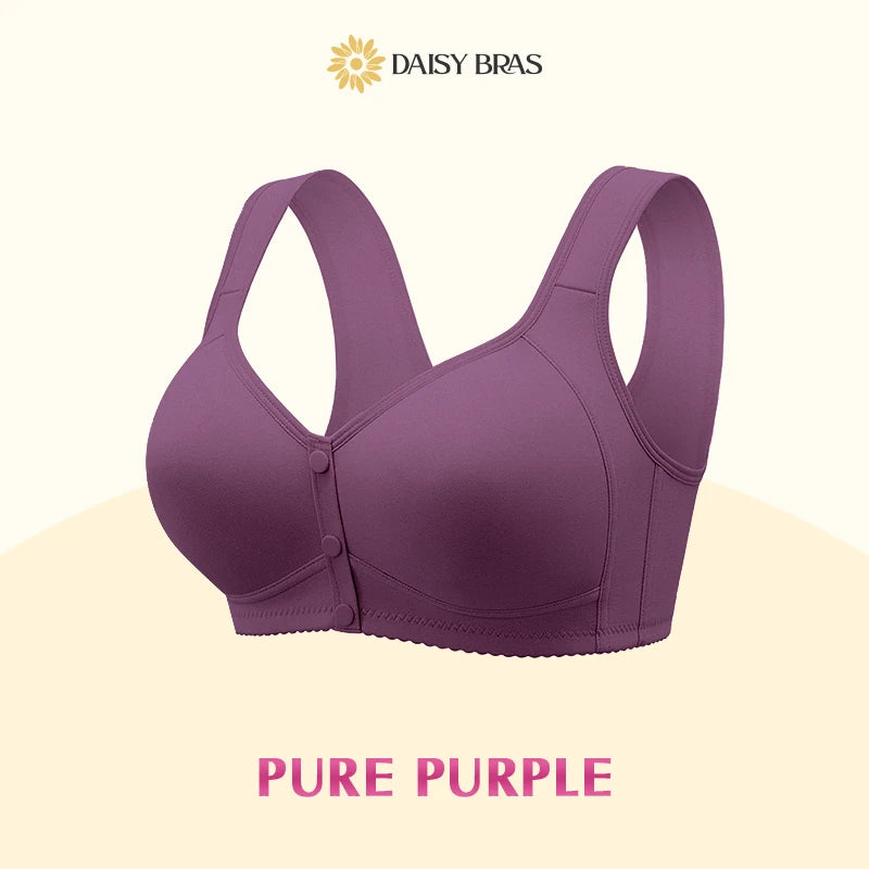 Daisy Bra - LAST DAY 70% OFF - Comfortable & Convenient Front Button Bra