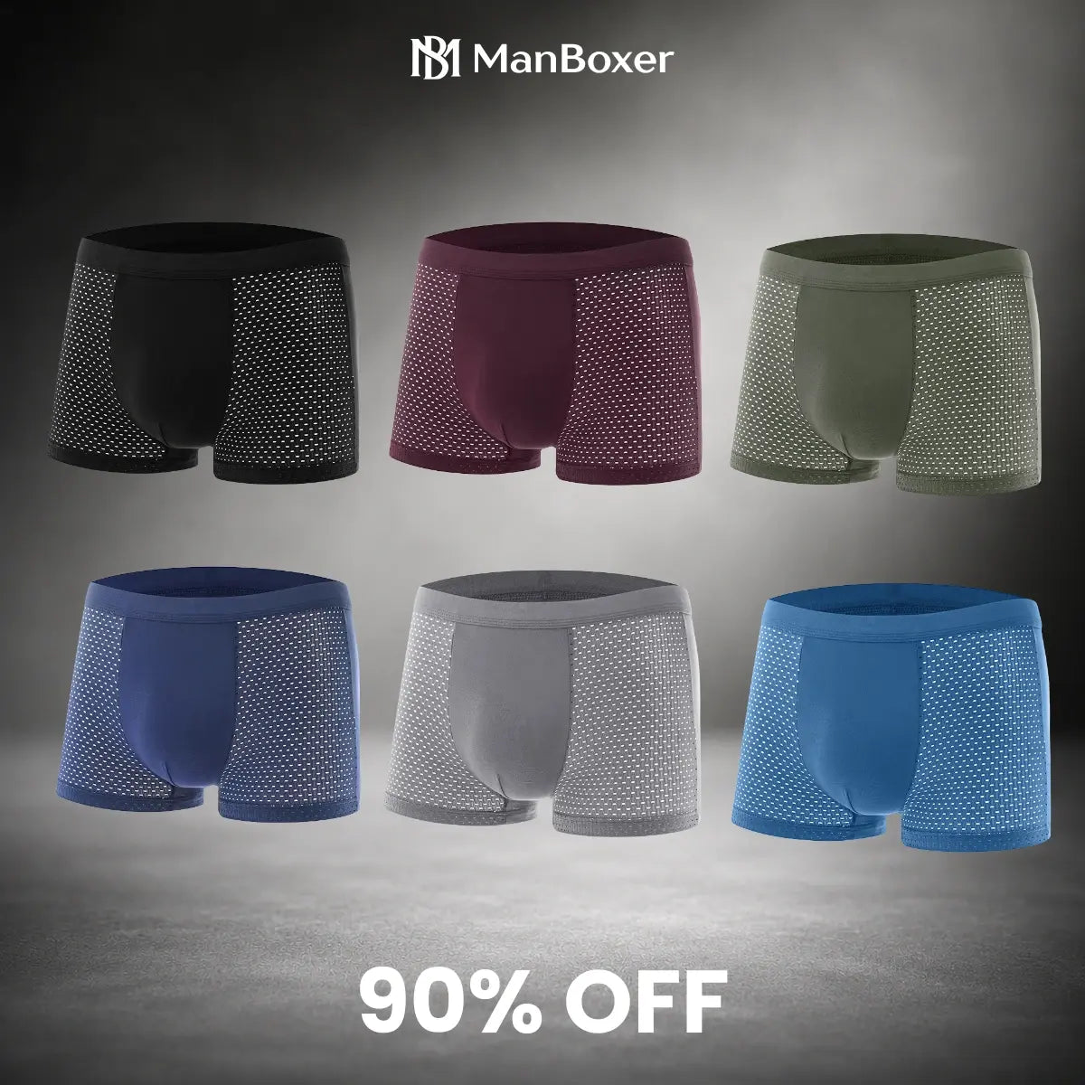 ManBoxer - Bamboo Ultimate Comfort Leakproof and Shaping Briefs