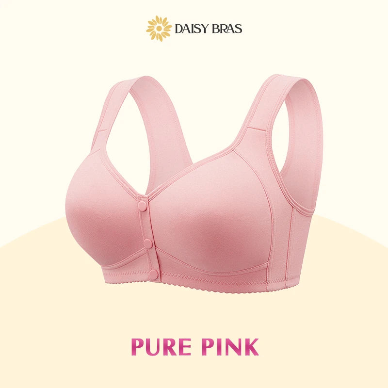 Daisy Bra - LAST DAY 70% OFF - Comfortable & Convenient Front Button Bra