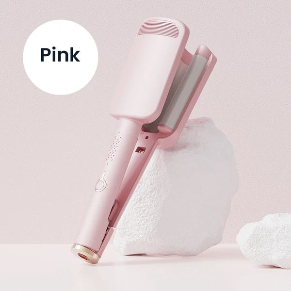 🌸LIMITED-TIME 50% OFF!🌟32MM Wavy Hair Curler – Big Bouncy Curls, 4 Adjustable Heat Settings & Negative Ion Care – Salon-Quality Styling at Home 💇‍♀️