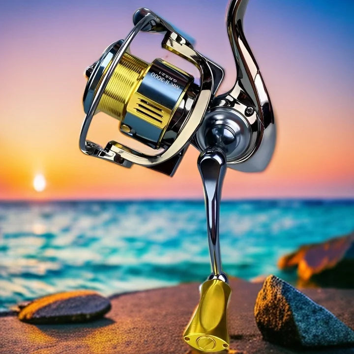 MK Series Long-Cast Spinning Reel – No Anti-Reverse Switch