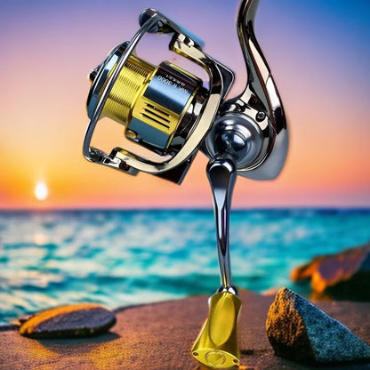 MK Series Long-Cast Spinning Reel – No Anti-Reverse Switch